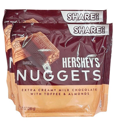 Chocolate Hershey’s Nuggets Almonds 2 Bags