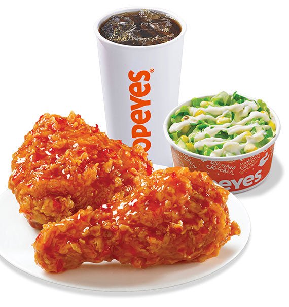 Combo Garlic Chili Fish Sauce Chicken Popeyes Vietnam