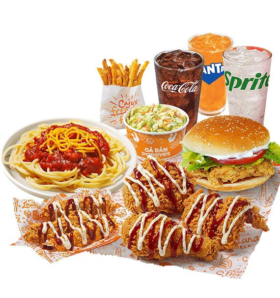 Combo Mala Beyond Popeyes Vietnam