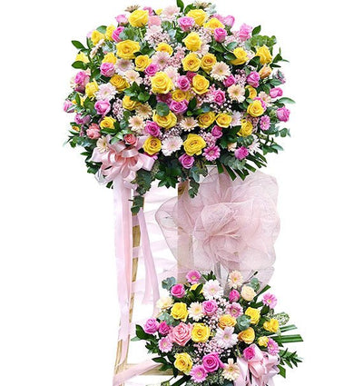 Congratulations Standing Flower