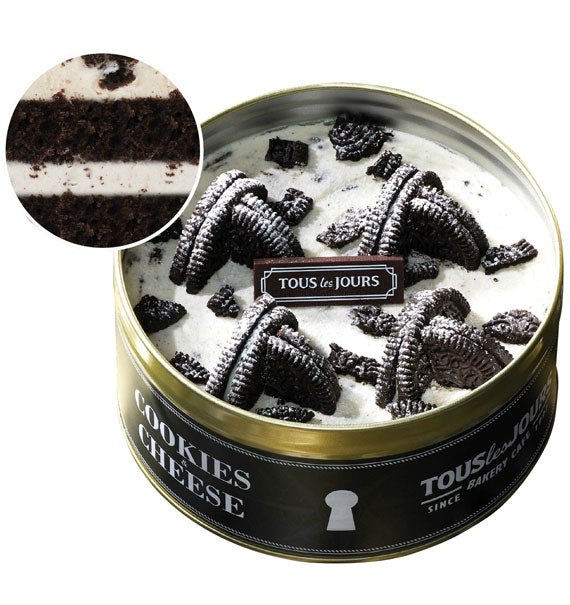 Cookies & Cheese Mousse Box Tous Les Jours Vietnam