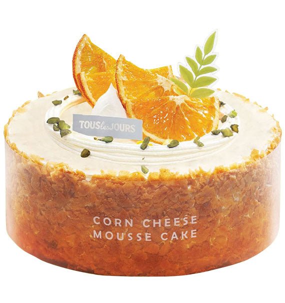 Corn Cheese Mousse Tous Les Jours Vietnam