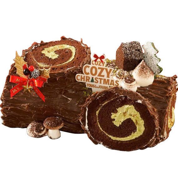 Cozy Cozy Christmas Buche De Noel Cake Vietnam
