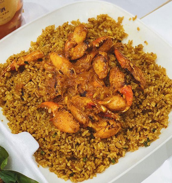 Curry Crab Fried Rice