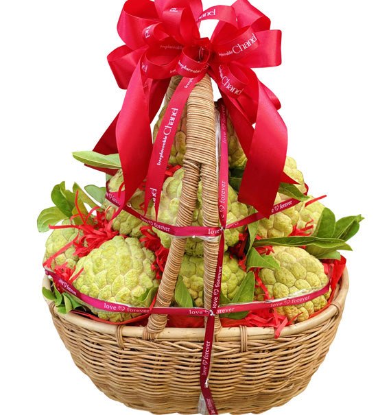 Custard-apple Basket For Tet Vietnam