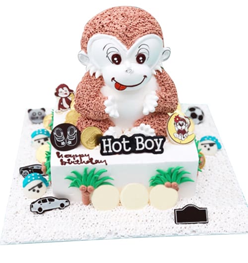 Cute Monkey Cake Vietnam