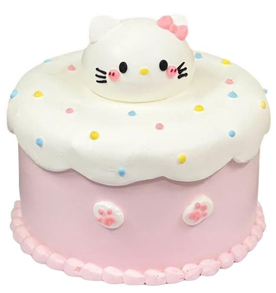 Cute Pink Kitty Cake Vietnam