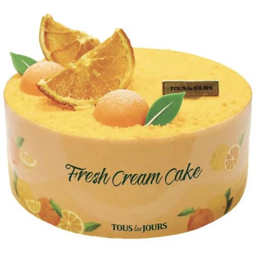 Delighted Orange Fresh Tous Les Jours Vietnam