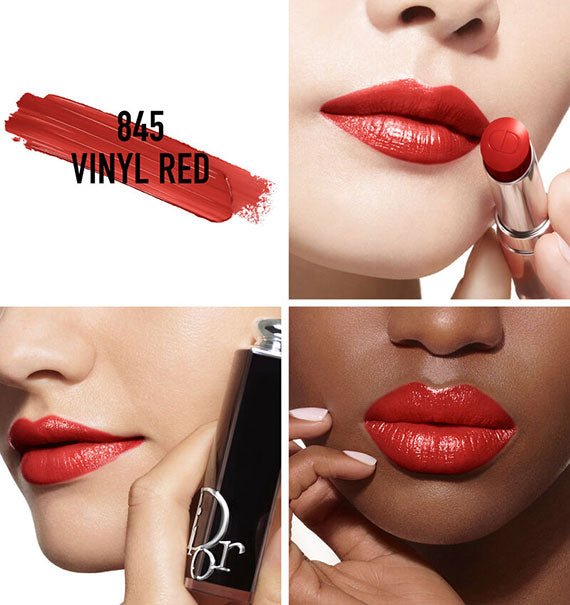 Dior Addict Lipstick Rouge Shine 845 Vinyl Red
