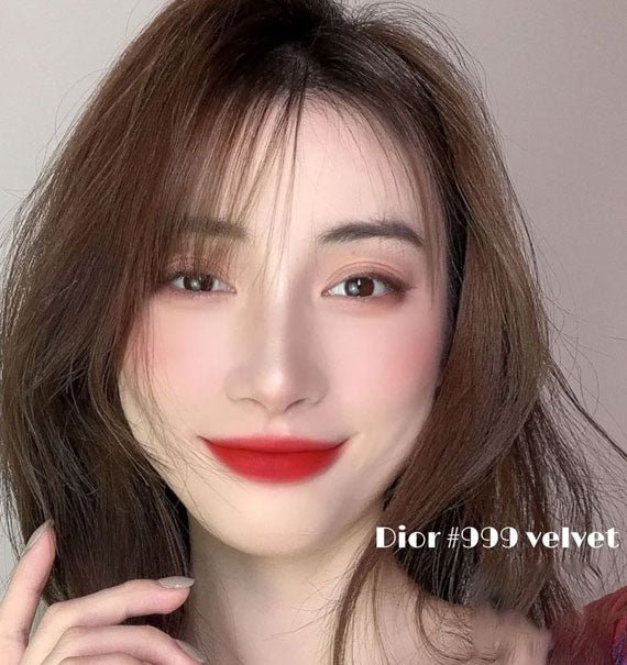 Dior Rouge Velvet 999 Velvet Finish