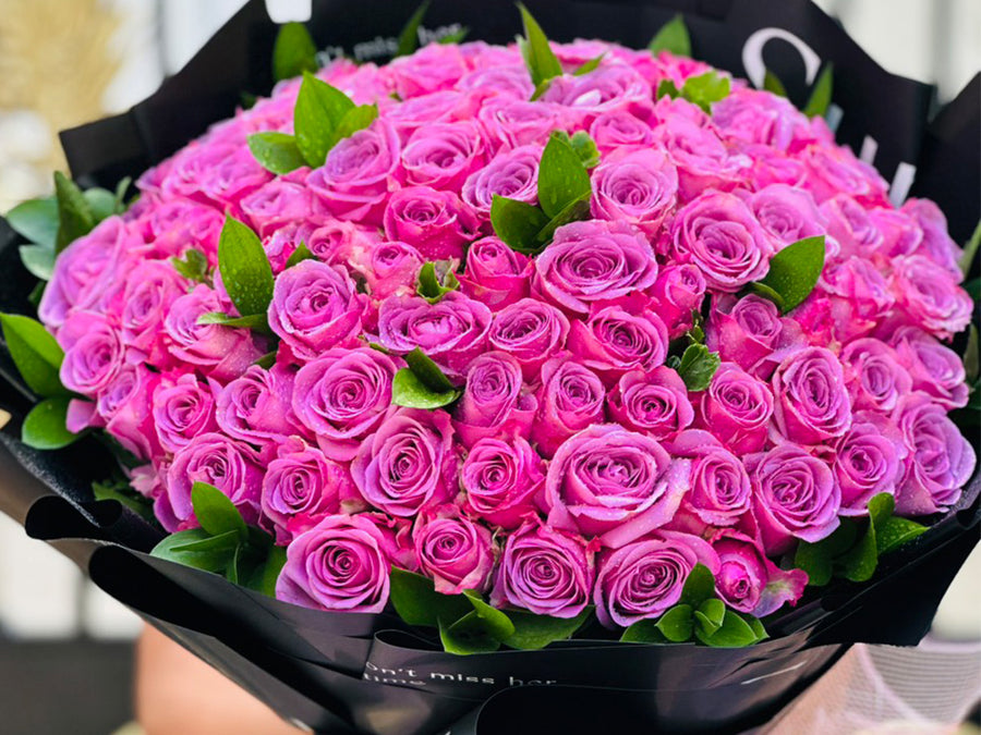 Pink & Purple Roses