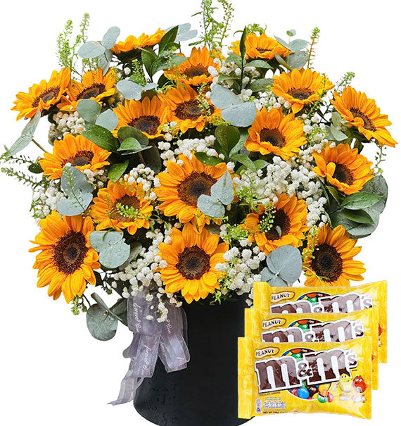 Elegant Blooms and Chocolate Womens Day Vietnam