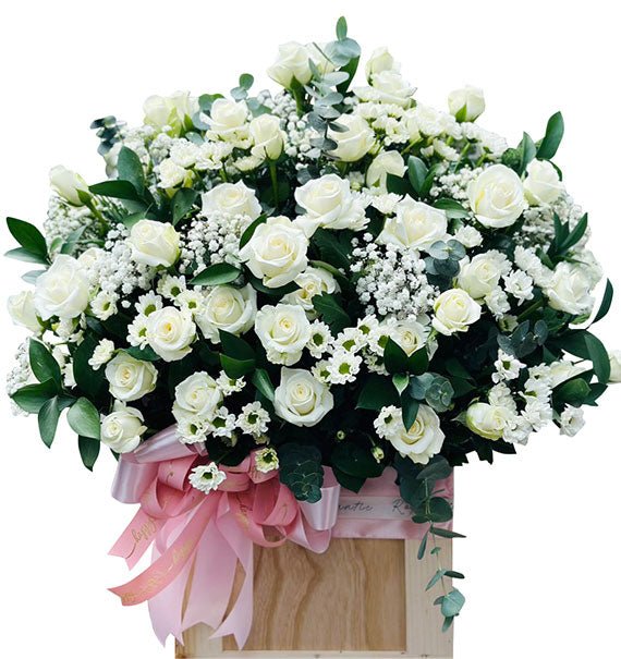 Elegant Tribute Basket Vietnamese Teachers Day