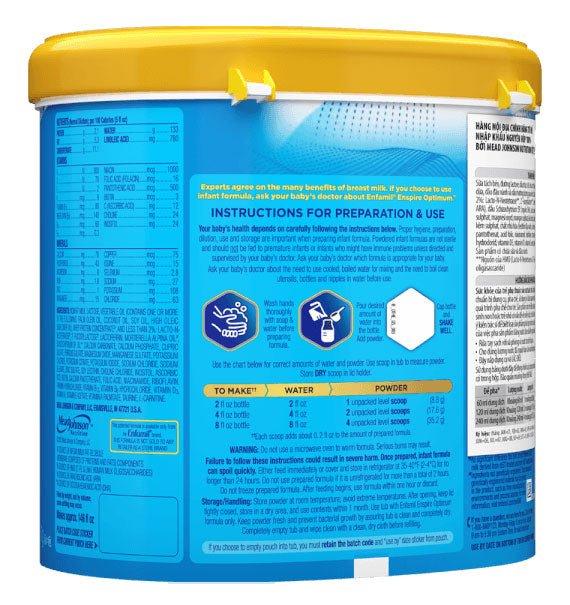 Enfamil Enspire Infant Formula 581g Baby Milk Powder