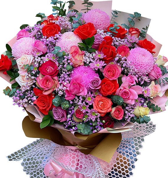 Eternal Embrace Peony Chrysanthemum