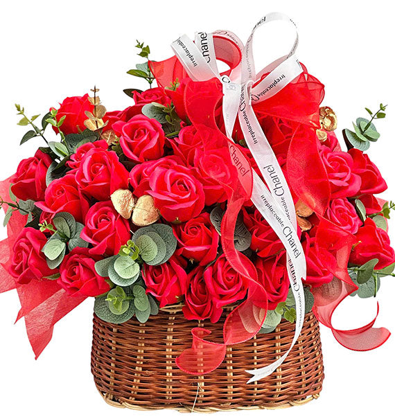 Eternal Hug Valentine's Artificial Roses