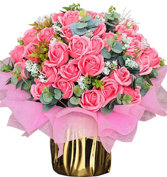 Eternal Hug Valentine's Artificial Roses