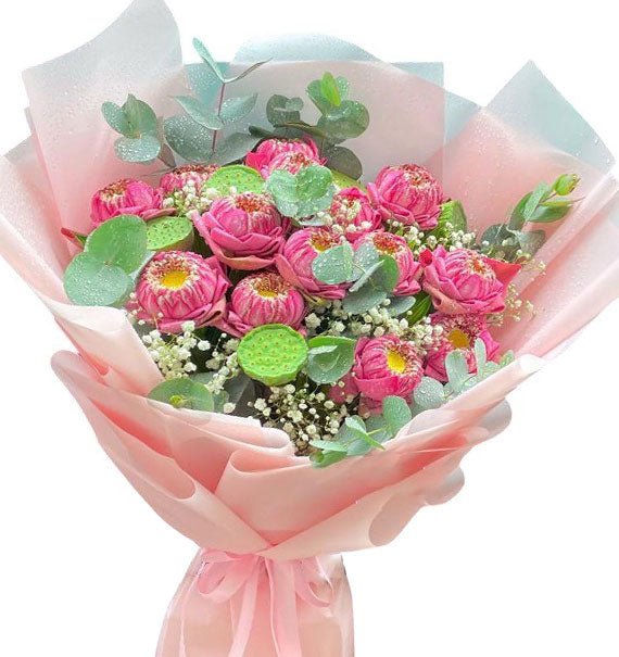 Eternity Lotus Bouquet