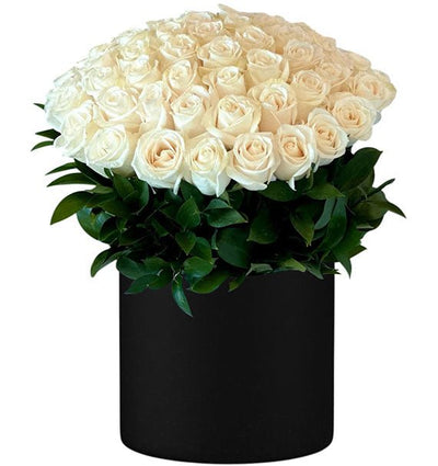 Eternity Peach Roses In Box