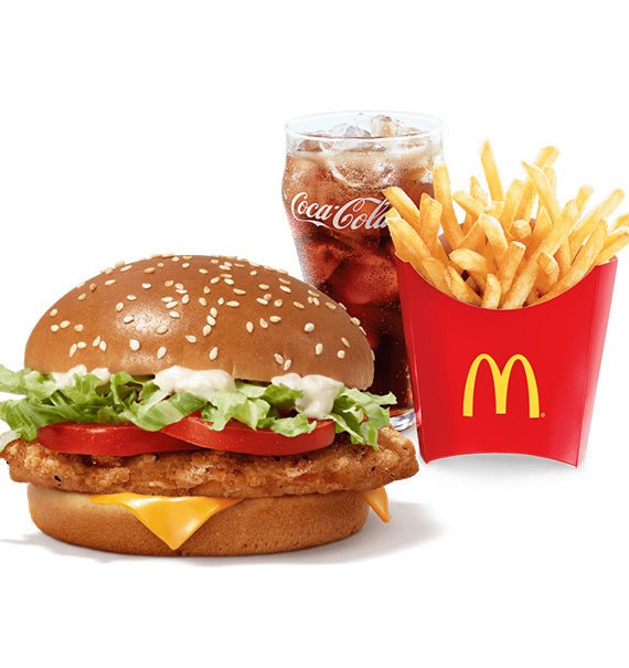 EVM Burger McChicken Deluxe McDonald’s Vietnam