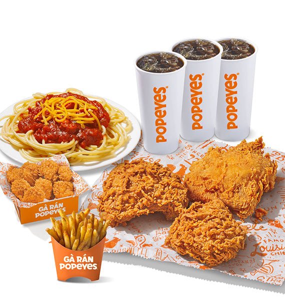 Family Combo A Popeyes Vietnam