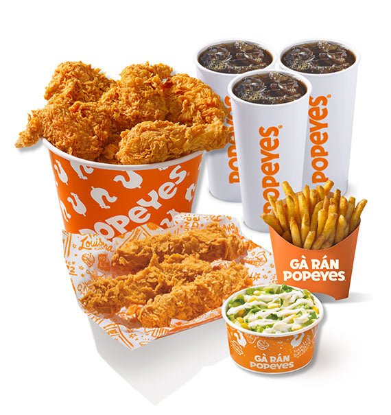 Family Combo B Popeyes Vietnam