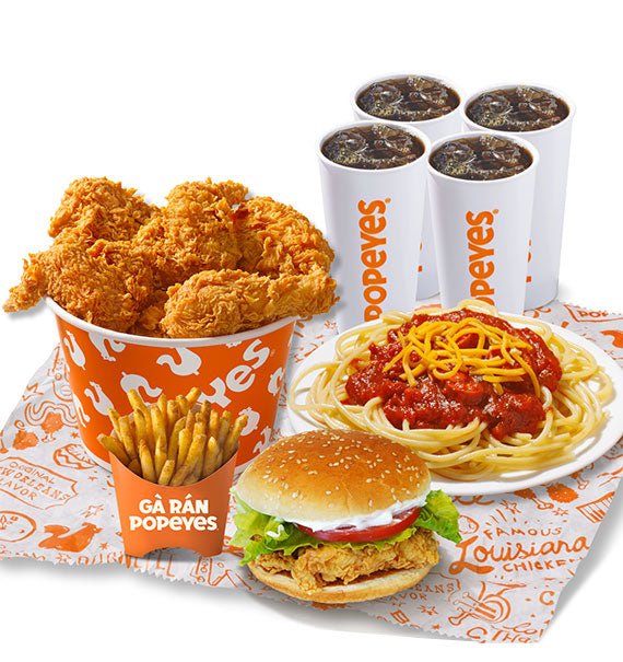 Family Combo C Popeyes Vietnam