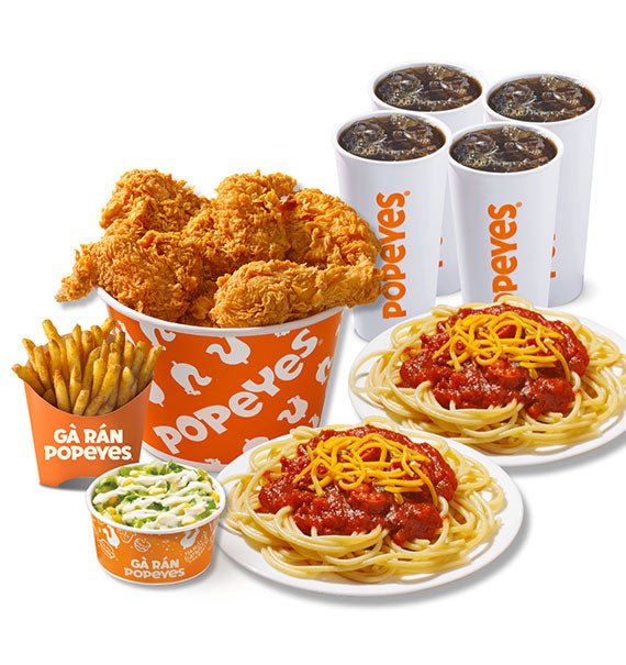 Family Combo D Popeyes Vietnam