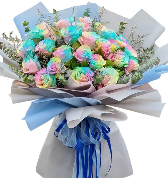 Fancy Cake Ecuador Roses Bouquet Vietnam