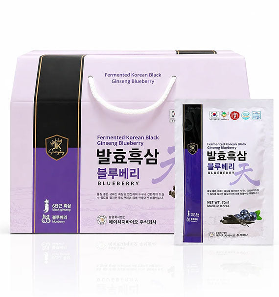 Fermented Korean Black Ginseng Blueberry Gift Vietnam