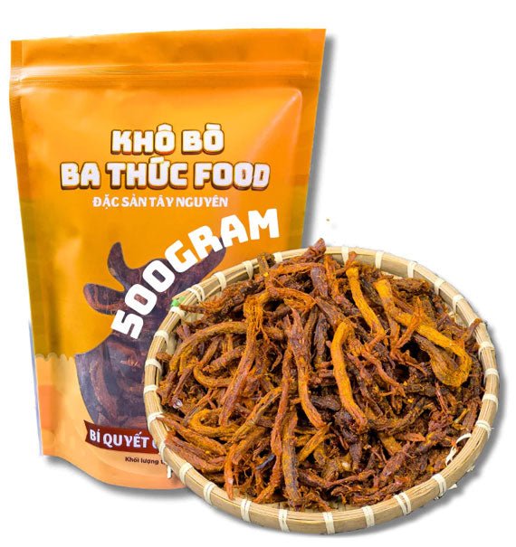 Fiber Beef Jerky 500gr Tet Food