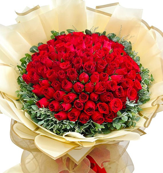Flaming Red Rose Valentine Vietnam