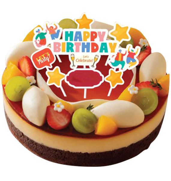 Flan Gato Fruit & Pins Cake Vietnam