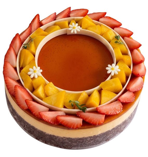 Flan Gato Peach Flower Vietnam