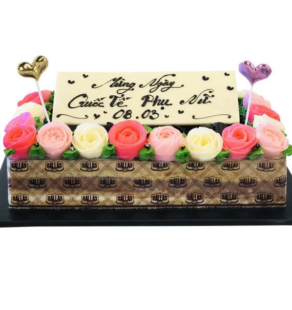 Flora Dallas Cake For Womens Day Vietnam