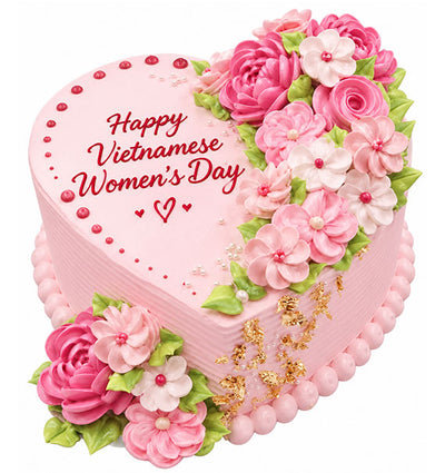 Floral Kiss Cake