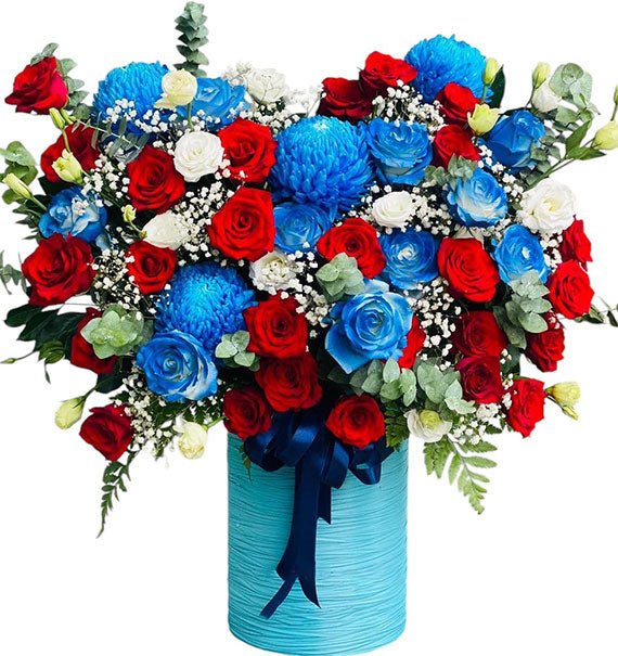 Forever My Hero Flower Basket Vietnam