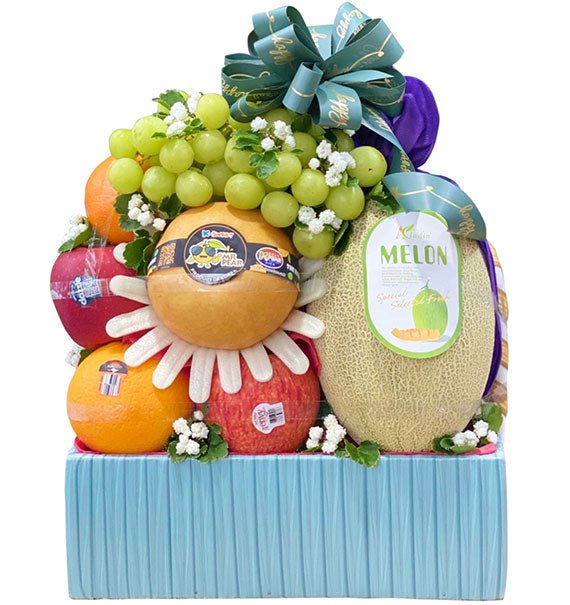 Forever Sweet Fruit Basket Valentine Vietnam