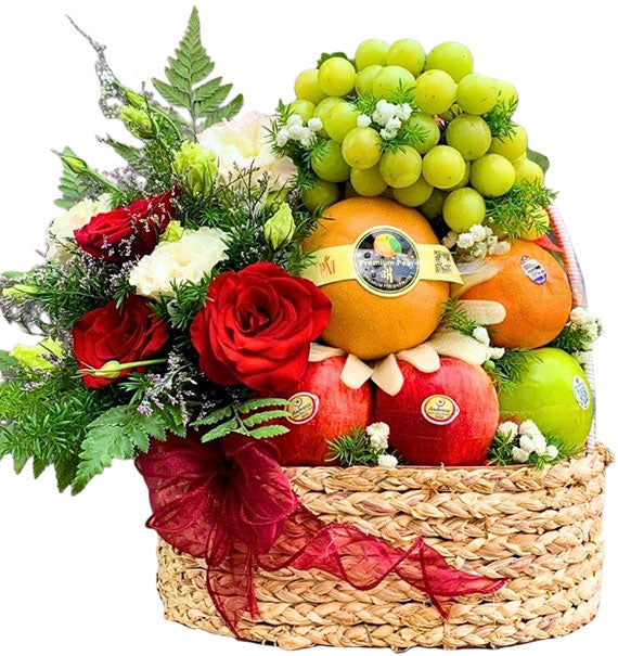 Fresh Fruit & Flower Combo Christmas Vietnam