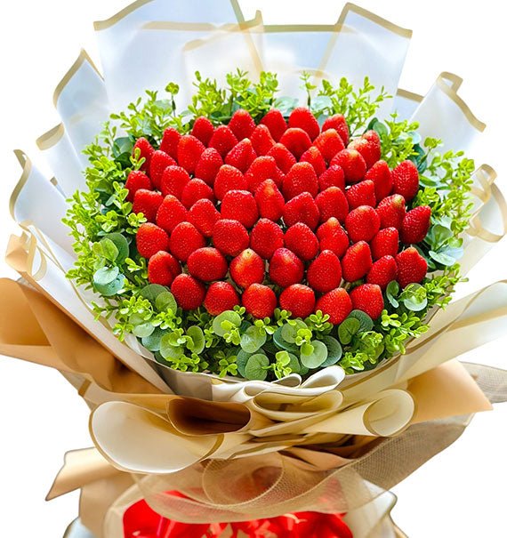 Fresh Strawberries Bouquet