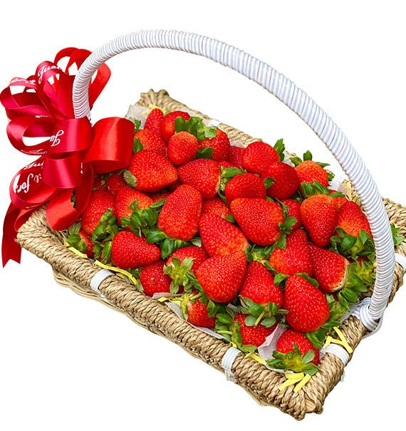 Fresh Strawberry Basket Vietnam