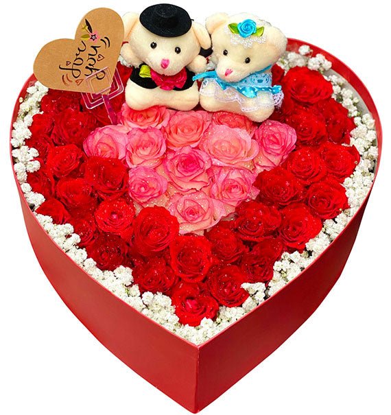 From My Heart To Yours Valentine’s Roses Vietnam