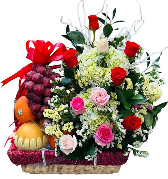 Fruit and Flower Basket For Mom Vietnam