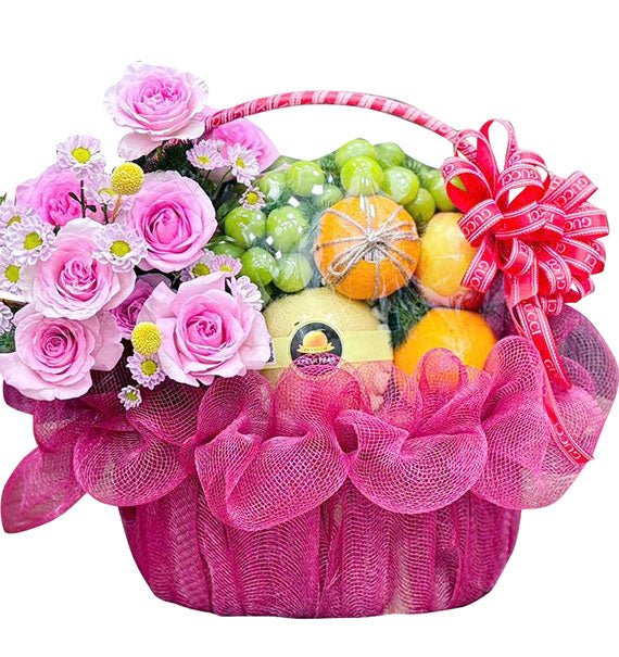 Fruit and Flower Basket For Valentine Vietnam
