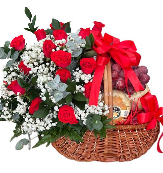 Fruit and Flower Basket Vietnamese Womens Day