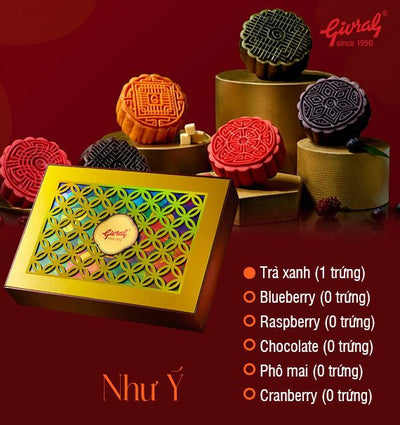 Givral Mooncake - Combo Nhu Y
