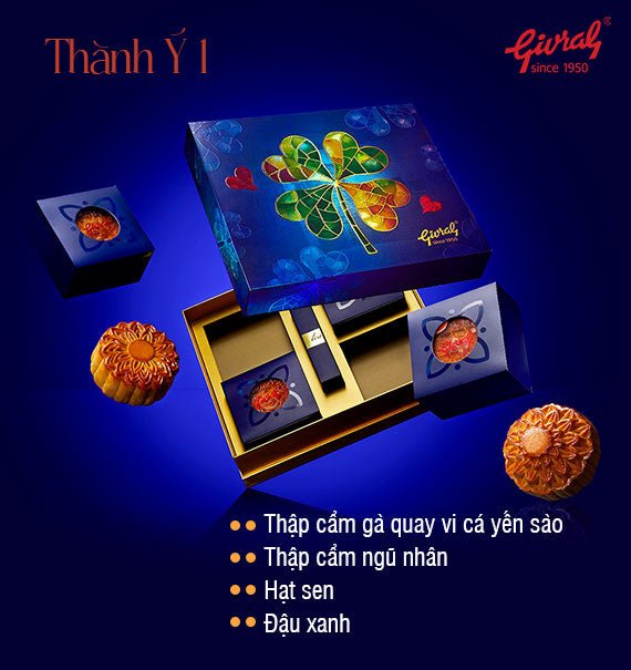 Givral Mooncake Vietnam 2025 Combo Thanh Y 1