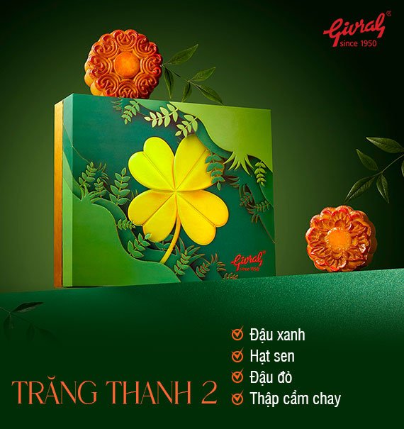 Givral Mooncake Vietnam 2025 Combo Trang Thanh 2