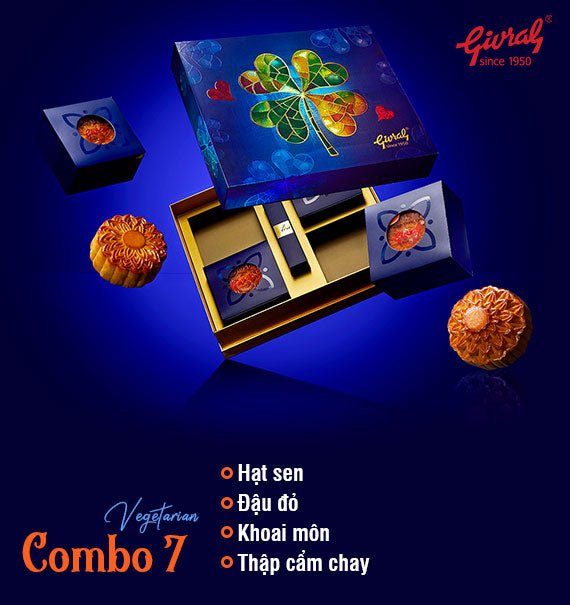 Givral Mooncake Vietnam 2025 Vegetarian