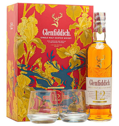 Glenfiddich 12 Years Sherry Cask Gift Box Tet
